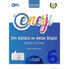 Palme Yayınevi 6. Sınıf Enerji Din Kültürü ve Ahlak Bilgisi Soru Kitabı