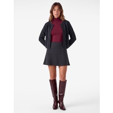 Koton Slim Fit A Kesim Mini Etek