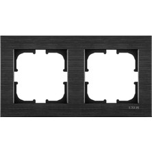 Exen Comfort Space Black Ikili Çerçeve