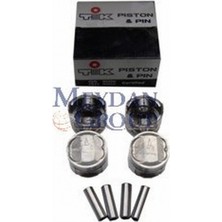 TŞT Mitsubishi Lancer- Gold- 84/87 Piston (4G13B) 1.3cc Std (71 x 1.5x1.5x4) (Tık) Oem KOD:MD074676