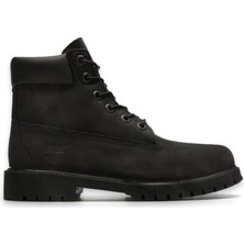 Timberland TB112909 Timberland Premium 6 Inch Lace Up Waterpoof Siyah Unisex Bot