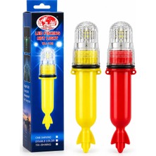 Veraura Lifestyle Pilli 15LED Balıkçı - Domuz Feneri Sinyalli Roket Modeli Su Geçirmez WLH-188