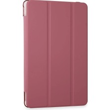 Veraura Lifestyle Samsung Galaxy X610 Tab S9 Fe Plus 12.4 Kılıf Tablet Smart Kılıf - Pembe
