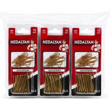Veraura Lifestyle 180 Adet 3X50 12X15PCS Sarı Tp Çelik Tel Çivi