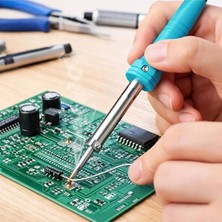 Ttt 40W Kalem Lehim Makinesi - Elektrikli - Mavi Renk
