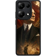 BG AKSESUAR Redmi Note 13 Pro 4g Uyumlu Asker Desenli Kamera Korumalı Darbelere Dayanıklı Kılıf