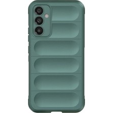 Mey Ithalat®  Samsung A56 Kılıf Optimum Silikon - Koyu Yeşil