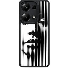 BG AKSESUAR Redmi Note 13 Pro 4g Uyumlu Grafik Desenli Kamera Korumalı Darbelere Dayanıklı Kılıf