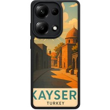 BG AKSESUAR Redmi Note 13 Pro 4g Uyumlu Kayseri Desenli Kamera Korumalı Darbelere Dayanıklı Kılıf
