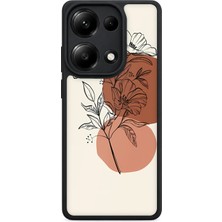 BG AKSESUAR Redmi Note 13 Pro 4g Uyumlu Eskiz Desenli Kamera Korumalı Darbelere Dayanıklı Kılıf