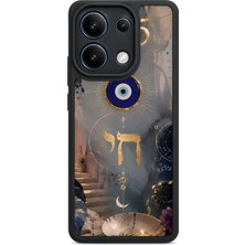 BG AKSESUAR Redmi Note 13 4g Uyumlu Numeroloji Desenli Kamera Korumalı Darbelere Dayanıklı Kılıf