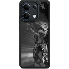 BG AKSESUAR Redmi Note 13 4g Uyumlu Kabus Desenli Kamera Korumalı Darbelere Dayanıklı Kılıf
