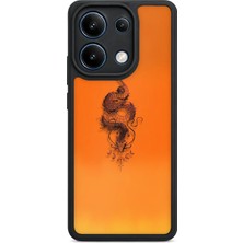 BG AKSESUAR Redmi Note 13 4g Uyumlu Mistikejderha Desenli Kamera Korumalı Darbelere Dayanıklı Kılıf