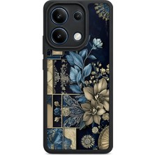 BG AKSESUAR Redmi Note 13 4g Uyumlu Yaprak Desenli Kamera Korumalı Darbelere Dayanıklı Kılıf