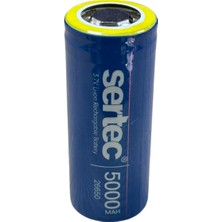 Elektronikçim ICR26650 Li-Ion 3.7V 5000MAH 3c Şarjlı Pil