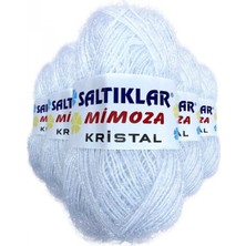 Pileli Store 5 Adet Mimoza Kristal Işıltılı Şal Patik Yelek Ipi Optik