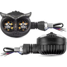 Mtb Baykuş Kırmızı Parklı LED Sinyal Takım