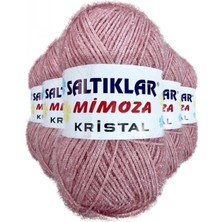 Pileli Store 5 Adet Mimoza Kristal Işıltılı Şal Patik Yelek Ipi 38