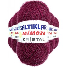 Pileli Store 5 Adet Mimoza Kristal Işıltılı Şal Patik Yelek Ipi 26