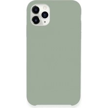 Marsilyan™- Apple Iphone 11 Pro Max Kılıf Lansman Legant Silikon - Açık Gri
