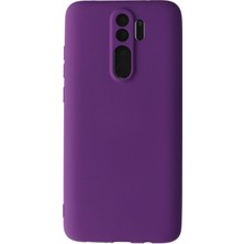Edntrend Newface Xiaomi Redmi Note 8 Pro Kılıf First Silikon - Mor