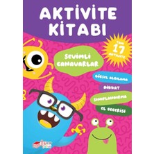 The Kitap Loli Papi Serisi Aktivite Kitabı: Sevimli Canavarlar