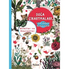 Teleskop Bitkiler ve Hayvanlar - Doğa Çıkartmaları