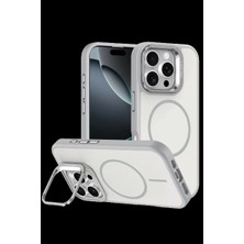 Bezos Joko Apple iPhone 16 Pro Max Uyumlu Flexa Magsafe Kapak - Beyaz