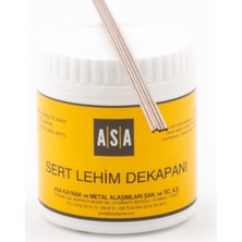 Ed Collection Gümüş Kaynak Dekapanı Asa-Flo (500 Gr) + Gümüş Kaynak Teli%50 2 mm (5 Adet)