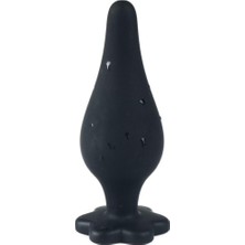 Ed Collection Truvashop 12 cm Zenci Anal Plug Anal Tıkaç Tıpa Stimülatör
