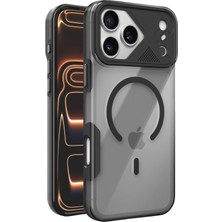 Edntrend Joko  Iphone 17 Pro Zinko Magsafe Kapak - Siyah