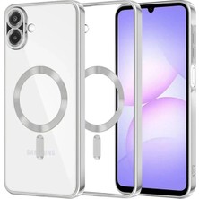 Mey Ithalat®  Samsung Galaxy A07 4g Kross Magneticsafe Kapak - Gümüş