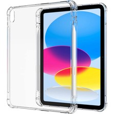 Xiaomi Pad 7 Pro Zebana Şeffaf Tablet Kılıfı (Kalem Bölmeli) Şeffaf