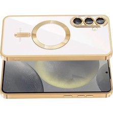 Mey Ithalat®  Samsung Galaxy S26 Plus Kross Magneticsafe Kapak - Gold
