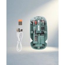 TKÇ Bluetooth Kablosuz Mouse Pilli Kullanım 10 Metre Çekim Mesafesi