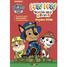 TUX Paw Patrol Hav Hav Kurtarma Görevi Boyama Kitabı