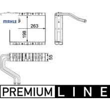 Evaporator Land Rover Dıscovery Sport L550 Freelander L359 Range Rover Evoque L538 Premıum Lıne Mahle LR009797