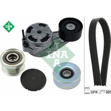 Kanallı Kayıs Setı Bmw N13 F20 F21 F30 F31 F35 Kutuklu. Alternator Kasnaklı Ina 11187603347/ 12317605061/ 6PK985