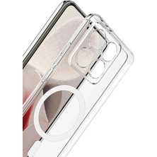 Mey Ithalat®   Mi 14T Pro Combo Sert Şeffaf Magsafe Kapak - Şeffaf