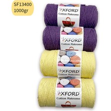Oxford İplik Stok Fazlası 1000GR Cotton Makrome Mix SF13400