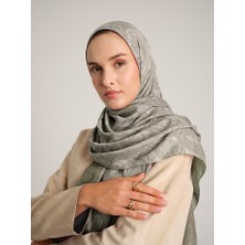 Ayshara Nakkaşhâne Monogram Desenli Çift Taraflı Şal
