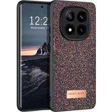 Mey Ithalat®   Redmi Note 14 Pro 4g Bright Simli Kapak - Derin Mor