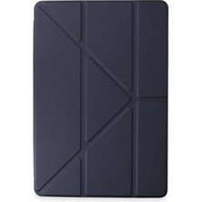 Marsilyan™- Huawei Honor Pad 9 Kılıf Kalemlikli Mars Tablet Kılıfı - Lacivert