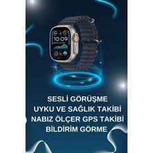 Pileli Store Akıllı Saat Bluetooth Bağlantılı Nfc ve Gps Uyumlu Nabız Ölçer Sesli Görüşme