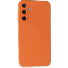 Mey Ithalat®  Samsung Galaxy A05S Kılıf Nano Içi Kadife Silikon - Turuncu
