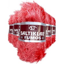 Pileli Store 5 Adet Yumoş Sakallı El Örgü Ipi Yünü 17
