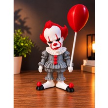 Tinylab 3D Pennywise Figürü – The It Filmi Koleksiyonluk Palyaço Modeli, 3D Baskı Figür 13 cm