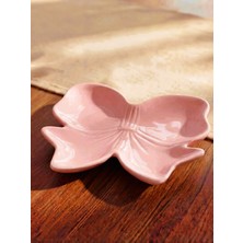 LC Waikiki Fiyonk Figürlü Seramik Pembe Kase - 14 cm