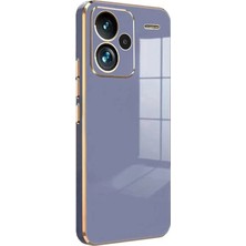 Mey Ithalat®   Redmi Note 13 Pro Plus Kılıf Volet Silikon - Mavi