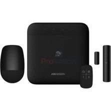 Hikvision Hıkvısıon Ax Pro Kit DS-PWA64-KIT-WE(B) 64BÖLGELI Siyah Kablosuz Alarm Seti